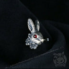 Silver Rabbit Earrings - Mysterious
