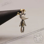 Silver Reindeer Necklace - Mysterious