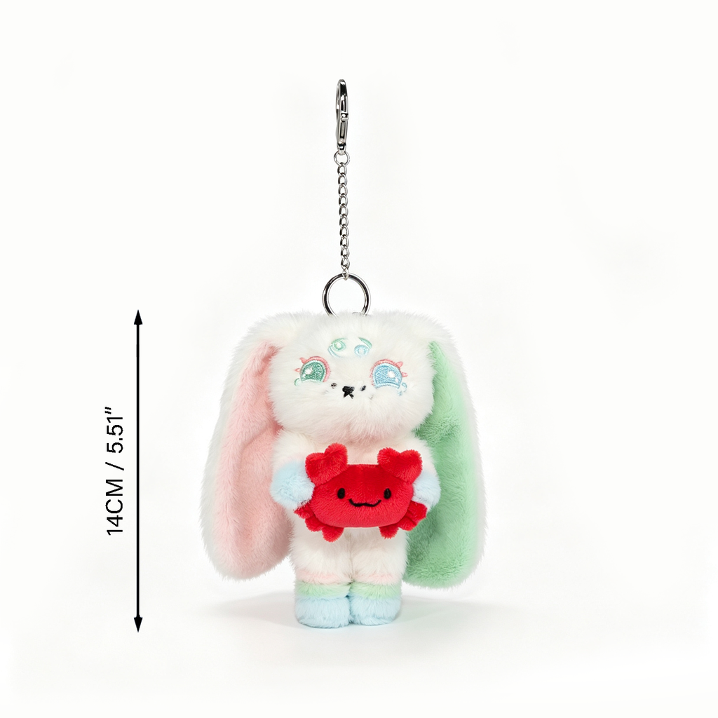 Plushie Dreadfuls - Zodiac Cancer Mini Plush Keychain