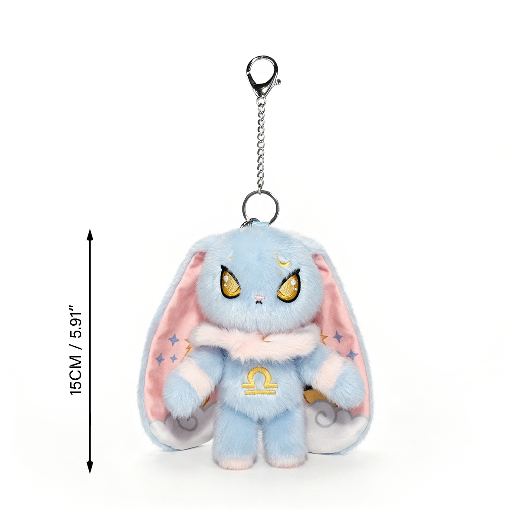 Libra Rabbit Plush Keychain