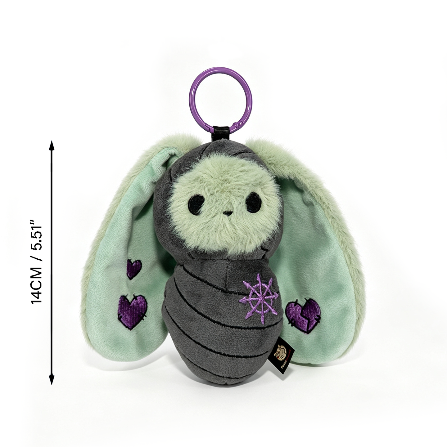 Plushie Dreadfuls - Chaos Bunnculus Bunpip- Mini Plush Keychain
