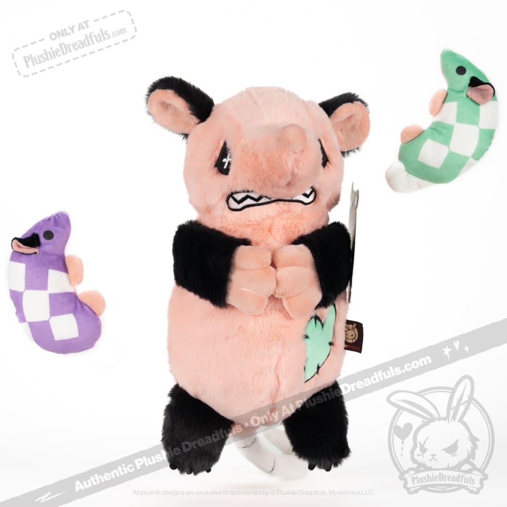 Plushie Dreadfuls -Social Phobia Opossum - Plush Stuffed Animal Plush