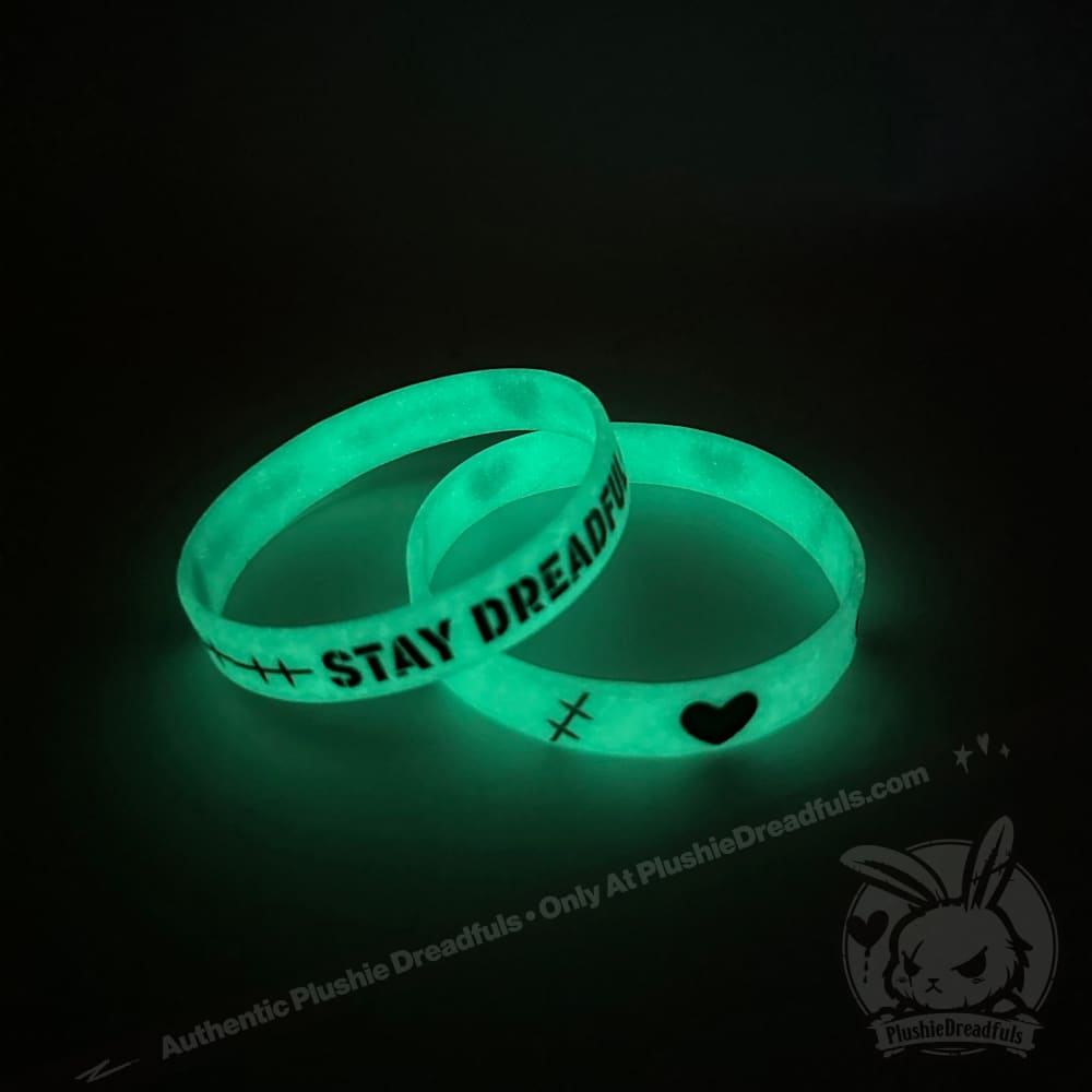 Plushie Dreadfuls - Stay Dreadful Glow in the Dark Bracelet Set Bracelet