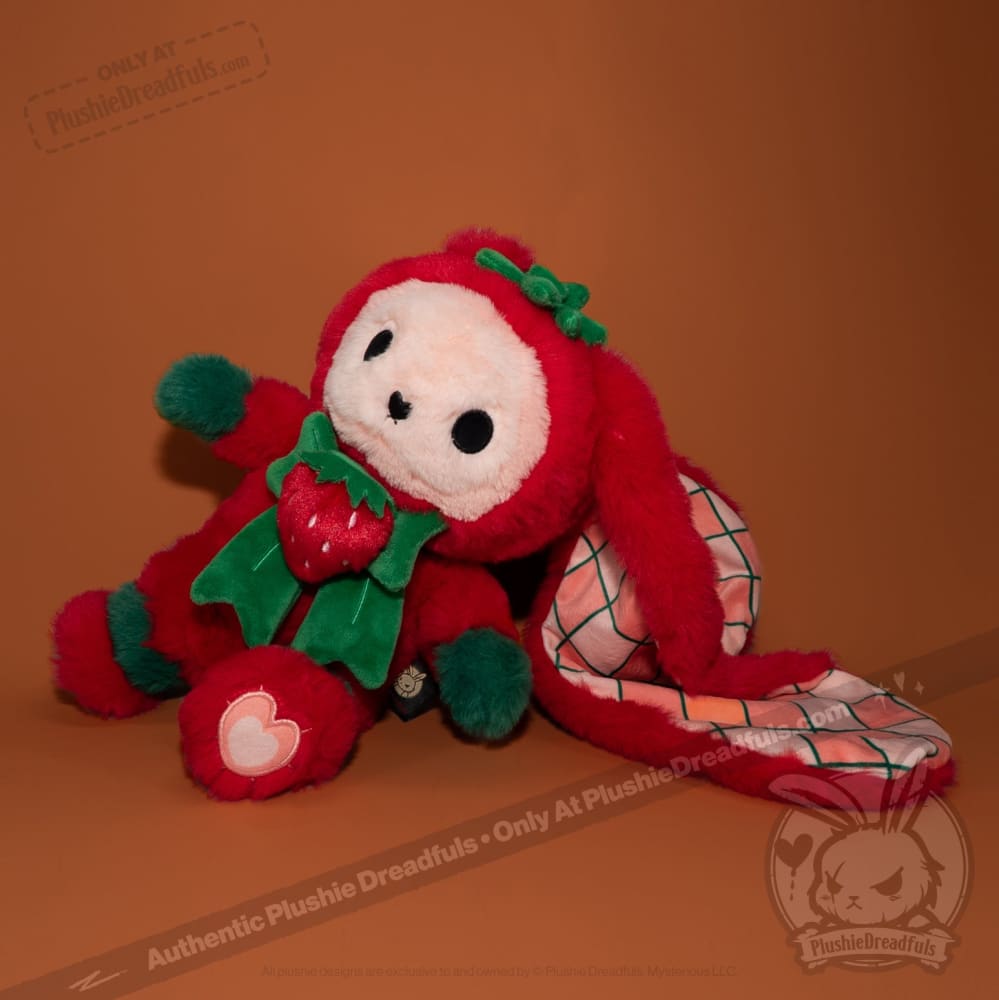 Plushie Dreadfuls - Strawbunny Rabbit - Plush Stuffed Animal toy