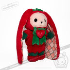 Plushie Dreadfuls - Strawbunny Rabbit - Plush Stuffed Animal toy