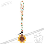 Plushie Dreadfuls Sunflower Bunny Lanyard Strap Lanyard