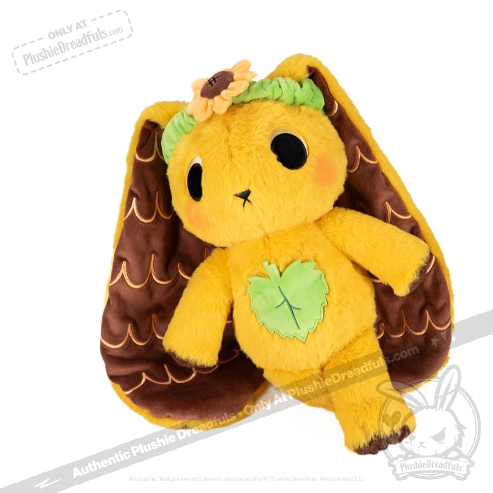 Plushie Dreadfuls -  Sunflower Rabbit - Plush Stuffed Animal - Mysterious