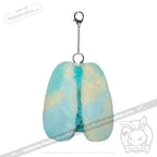Plushie Dreadfuls -Teal Anxiety Rabbit Plush Keychain Accessory Keychain