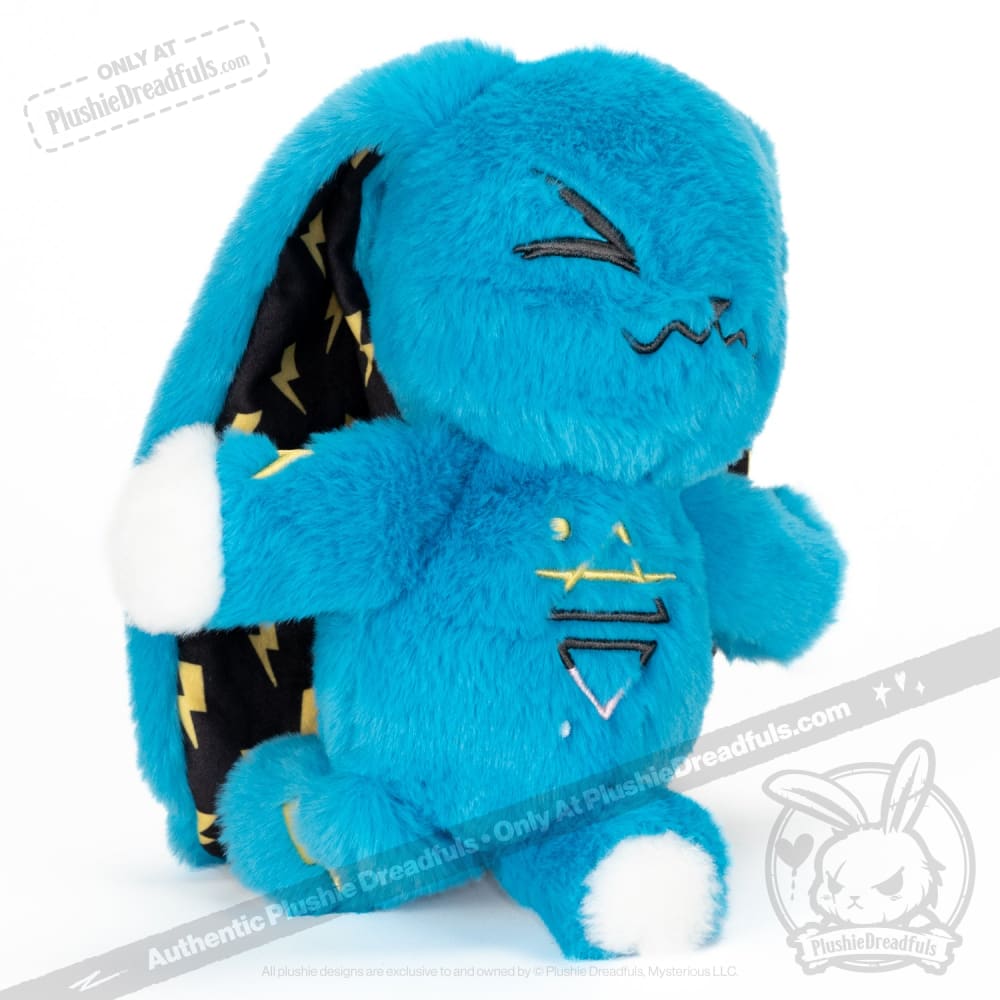 Plushie Dreadfuls - Tourettes Syndrome Rabbit Plush Stuffed Animal Plush