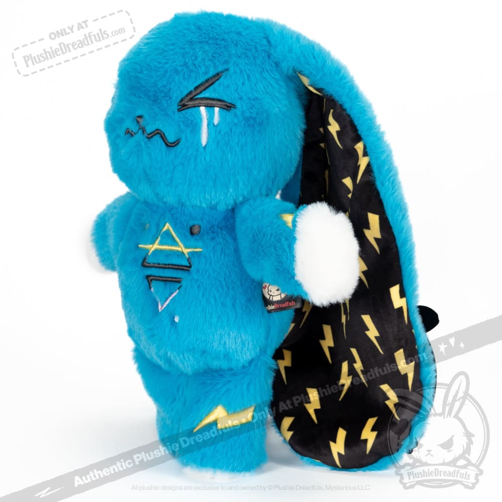 Plushie Dreadfuls - Tourettes Syndrome Rabbit Plush Stuffed Animal Plush