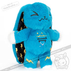 Plushie Dreadfuls - Tourettes Syndrome Rabbit Plush Stuffed Animal Plush
