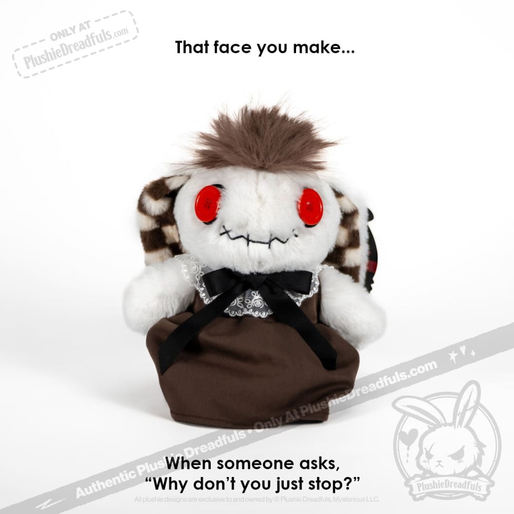 Plushie Dreadfuls - Trichotillomania Rabbit Plush Stuffed Animal Plush