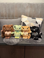 Plushie Dreadfuls -  Coffee Council Bundle - Plush Stuffed Animal