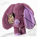 Plushie Dreadfuls - Ulcerative Colitis Rabbit Plush Stuffed Animal Plush