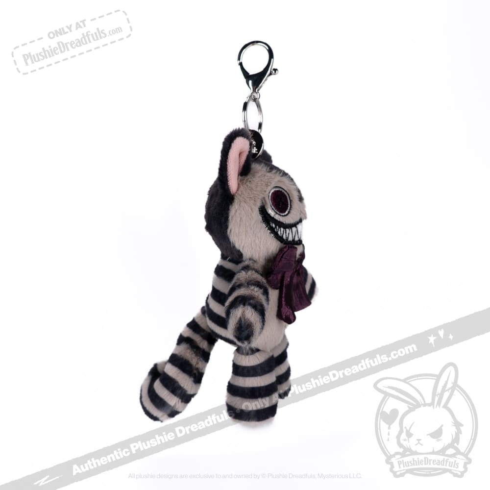 Victorian Mcgee’s Cheshire Cat Plush Keychain Accessory