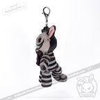 Victorian Mcgee’s Cheshire Cat Plush Keychain Accessory