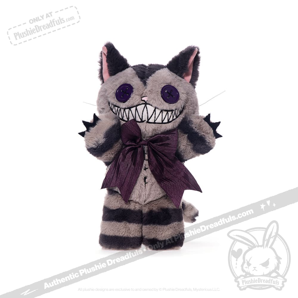 Gothic Cheshire Cat Plush | Victorian McGee's – Mysterious