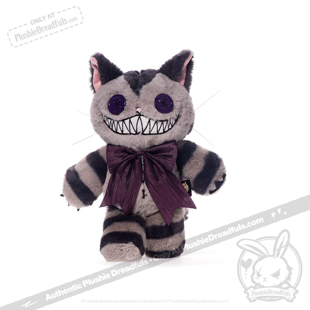Plushie Dreadfuls 不思議の国のアリス チェシャ猫 Gothic Cheshire Cat Plush | Victorian McGee's – Mysterious