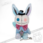 Victorian McGee’s Harajuku White Rabbit - Plush Stuffed Animal toy