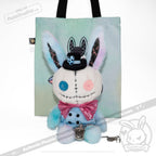 Victorian McGee’s Harajuku White Rabbit - Plush Stuffed Animal toy