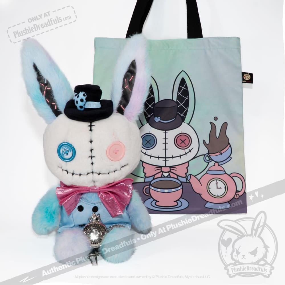 Victorian McGee’s Harajuku White Rabbit - Plush Stuffed Animal toy