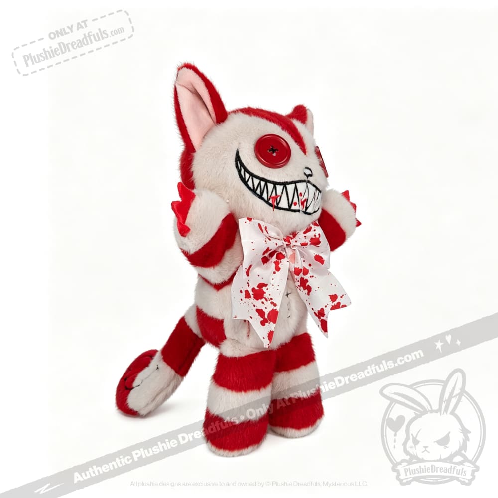 Victorian McGee’s Hysteria Cheshire Cat - Plush Stuffed Animal - toy