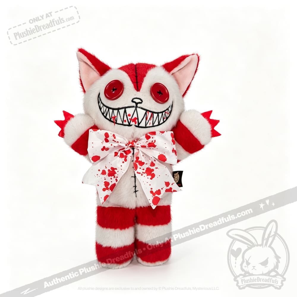 Victorian McGee’s Hysteria Cheshire Cat - Plush Stuffed Animal - toy