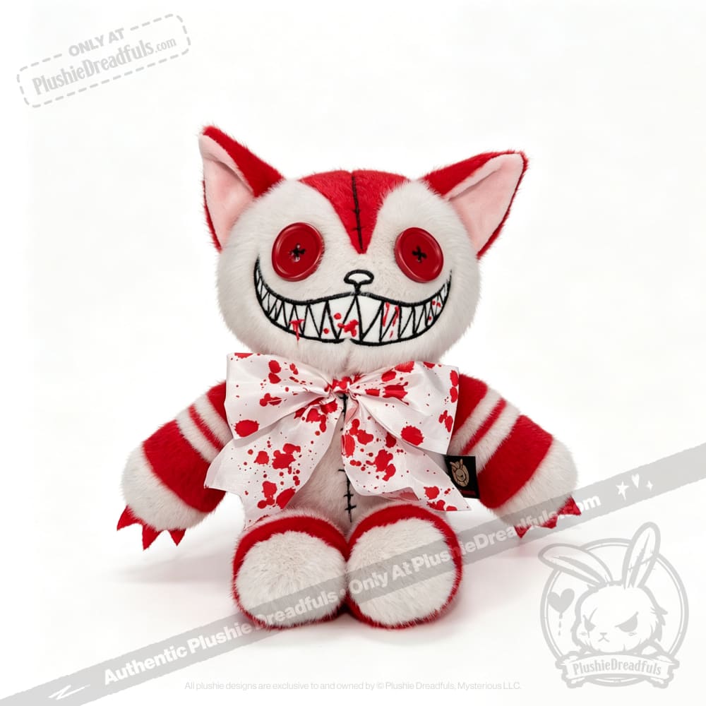 Victorian McGee’s Hysteria Cheshire Cat - Plush Stuffed Animal - toy