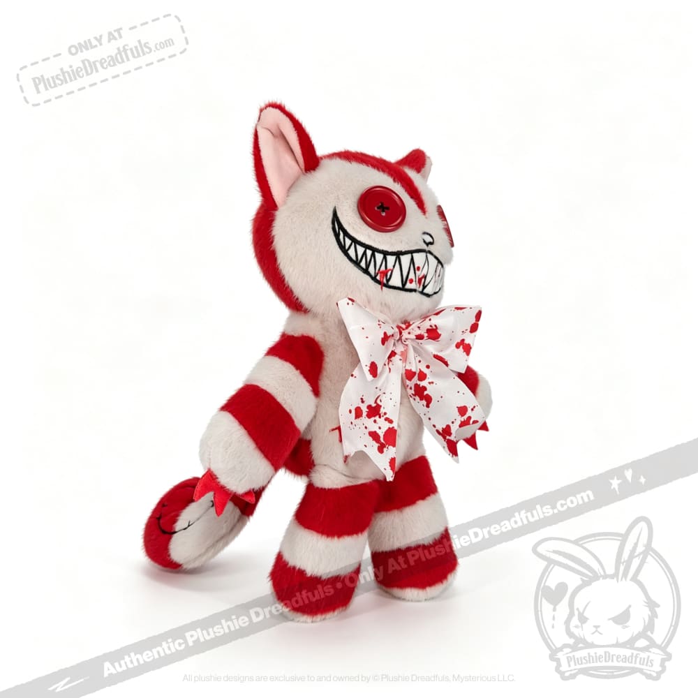 Victorian McGee’s Hysteria Cheshire Cat - Plush Stuffed Animal - toy