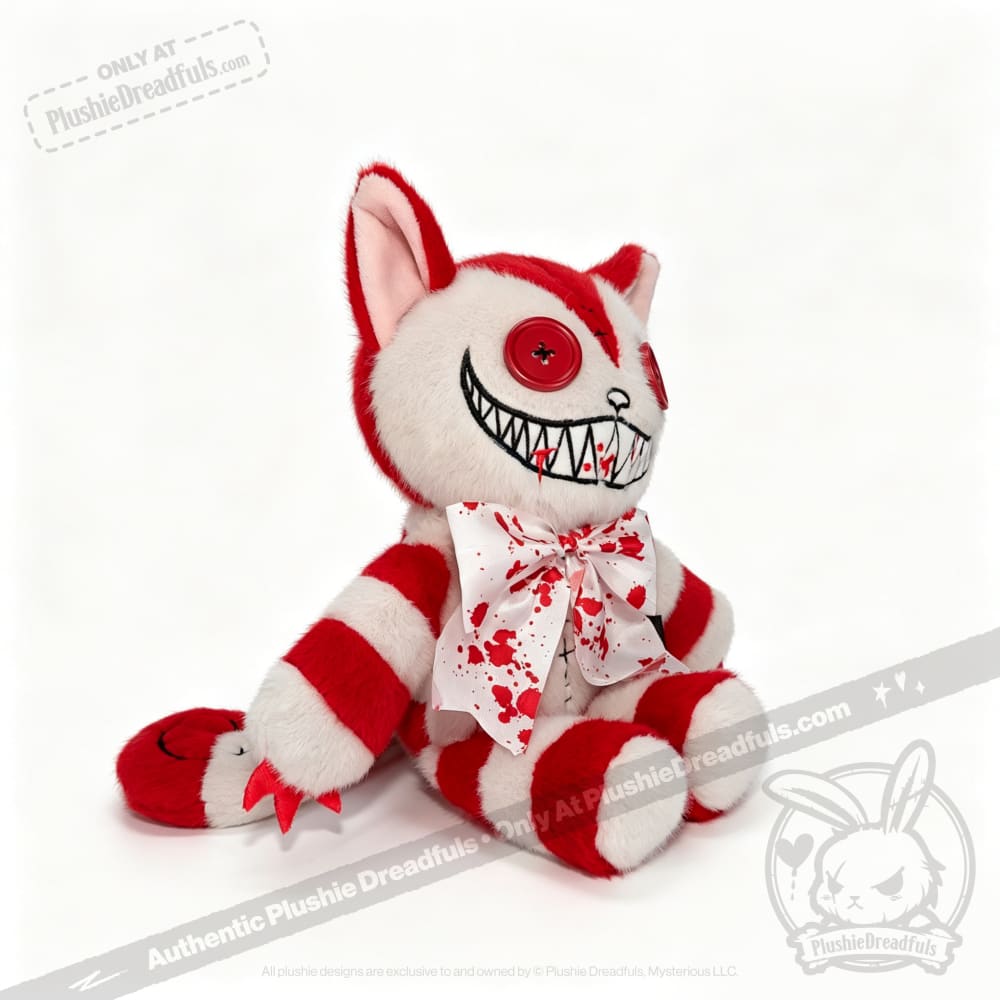 Victorian McGee’s Hysteria Cheshire Cat - Plush Stuffed Animal - toy