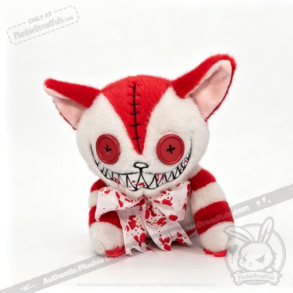 Victorian McGee’s Hysteria Cheshire Cat - Plush Stuffed Animal - toy