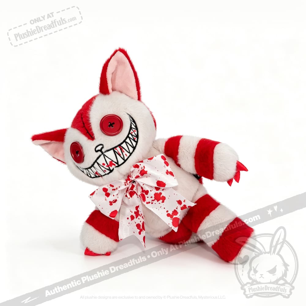 Victorian McGee’s Hysteria Cheshire Cat - Plush Stuffed Animal - toy