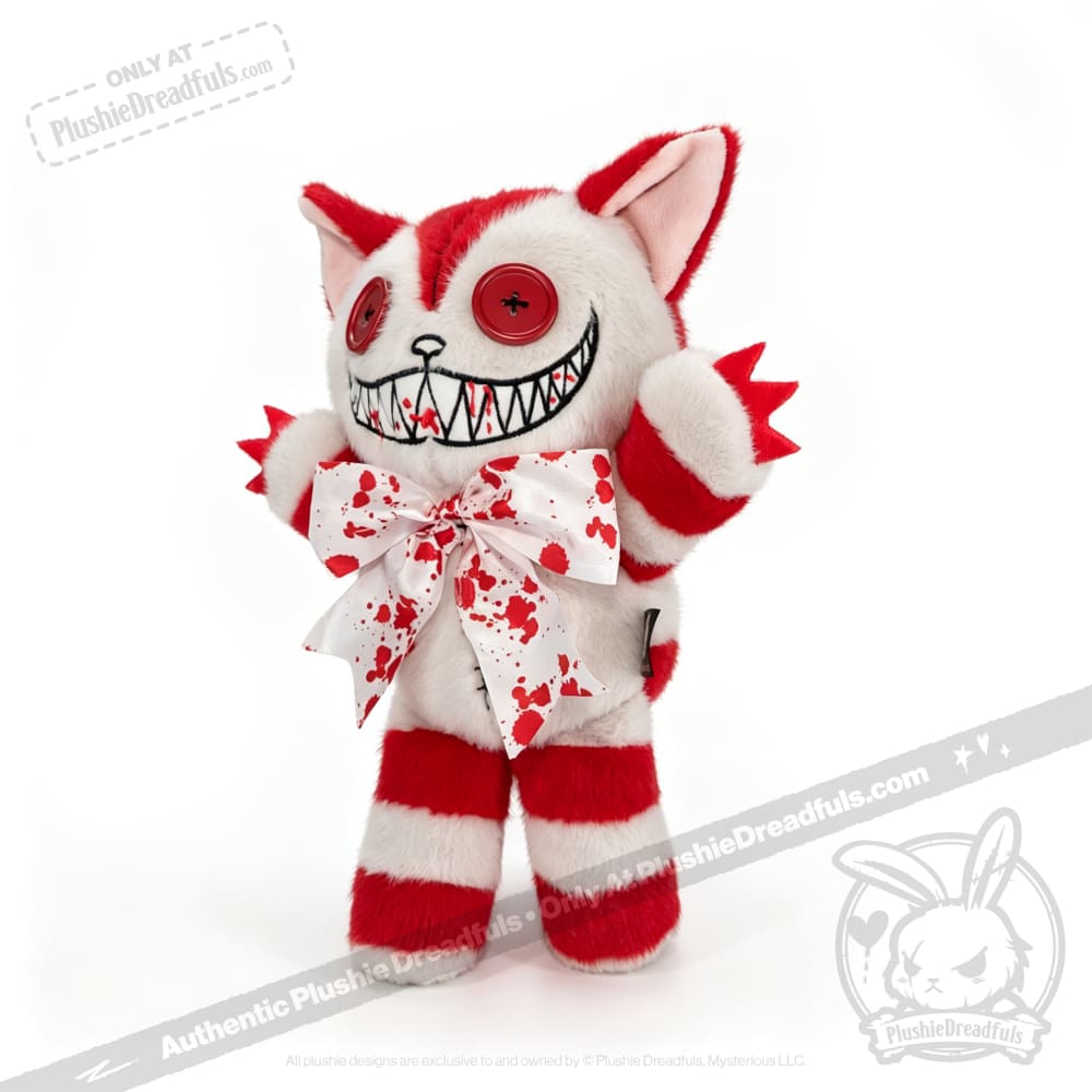 Victorian McGee’s Hysteria Cheshire Cat - Plush Stuffed Animal - toy