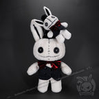 Victorian McGee’s White Rabbit Plush Keychain Accessory Keychain