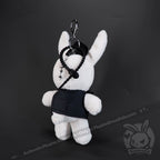 Victorian McGee’s White Rabbit Plush Keychain Accessory Keychain