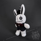 Victorian McGee’s White Rabbit Plush Keychain Accessory Keychain