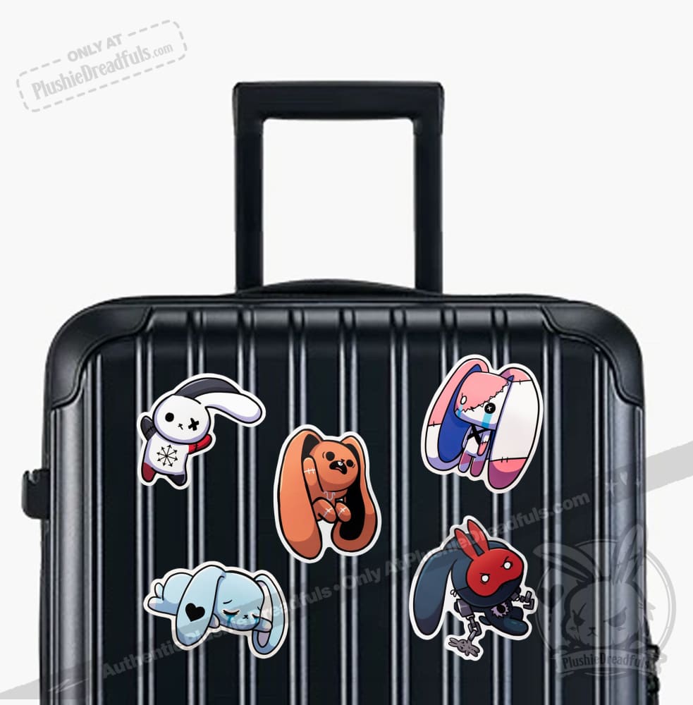 Plushie Dreadfuls Vinyl Sticker Pack Vol. 1 Sticker
