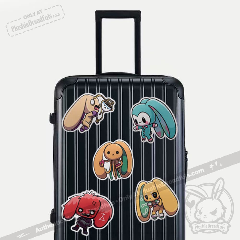 Plushie Dreadfuls Vinyl Sticker Pack Vol. 2 Sticker