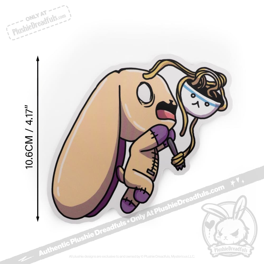 Plushie Dreadfuls Vinyl Sticker Pack Vol. 2 Sticker