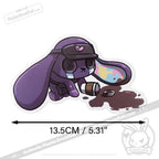 Plushie Dreadfuls Vinyl Sticker Pack Vol. 3 - Buns At Work sticker