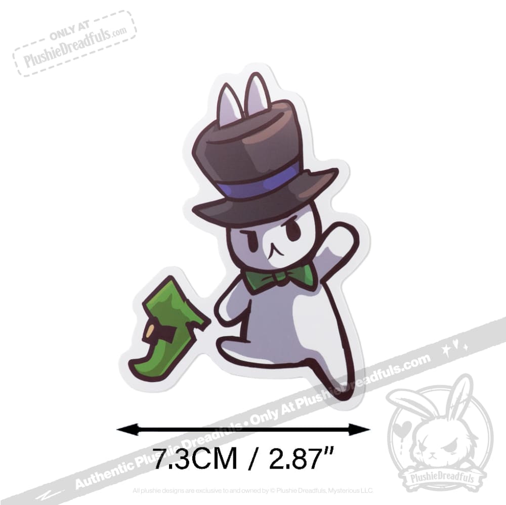 Plushie Dreadfuls Vinyl Sticker Pack Vol. 4 - Lucky Buns sticker