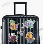 Plushie Dreadfuls Vinyl Sticker Pack Vol. 4 - Lucky Buns sticker