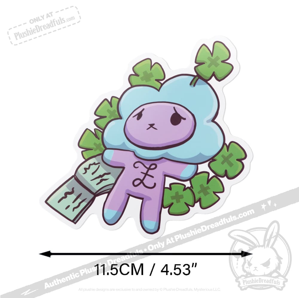 Plushie Dreadfuls Vinyl Sticker Pack Vol. 4 - Lucky Buns sticker