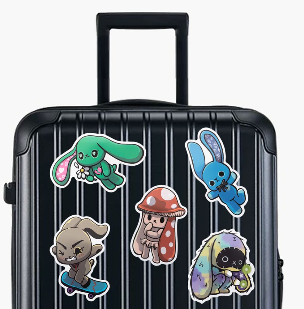 Plushie Dreadfuls Vinyl Sticker Pack Vol. 5 - Daydreaming Pack sticker