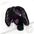 Violet Neon Love Rabbit - Plush Stuffed Animal - toy