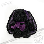 Violet Neon Love Rabbit - Plush Stuffed Animal - toy