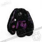 Violet Neon Love Rabbit - Plush Stuffed Animal - toy