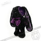 Violet Neon Love Rabbit - Plush Stuffed Animal - toy