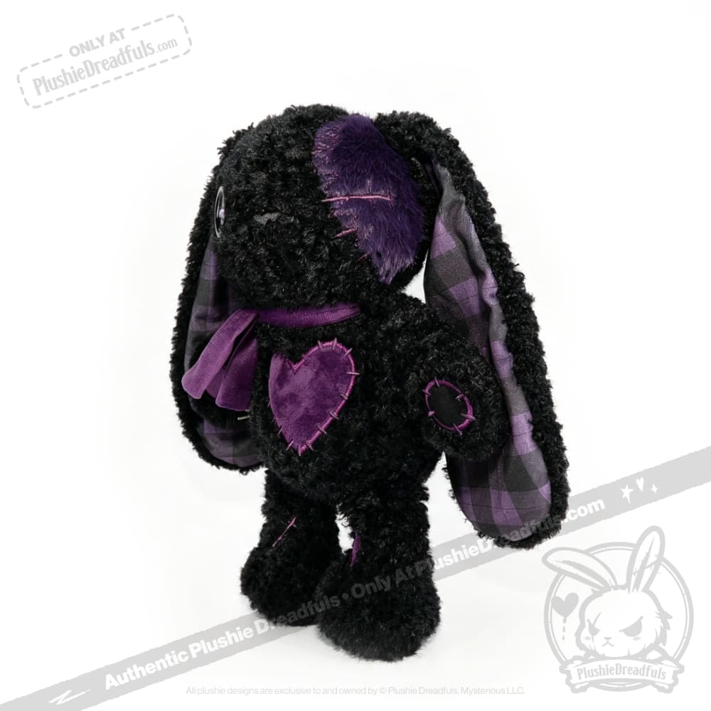 Violet Neon Love Rabbit - Plush Stuffed Animal - toy