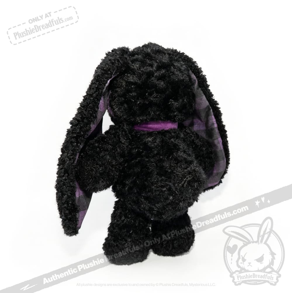 Violet Neon Love Rabbit - Plush Stuffed Animal - toy